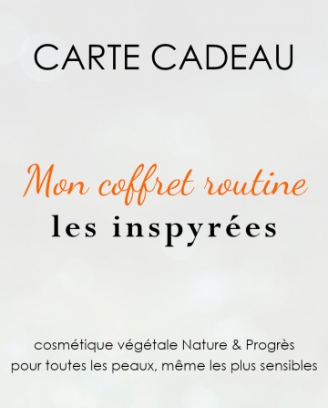 Carte cadeau "Mon coffret routine"