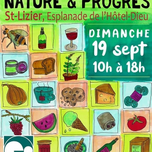 Marché Nature & Progrès Ariège à Saint-Lizier - Édition 2021