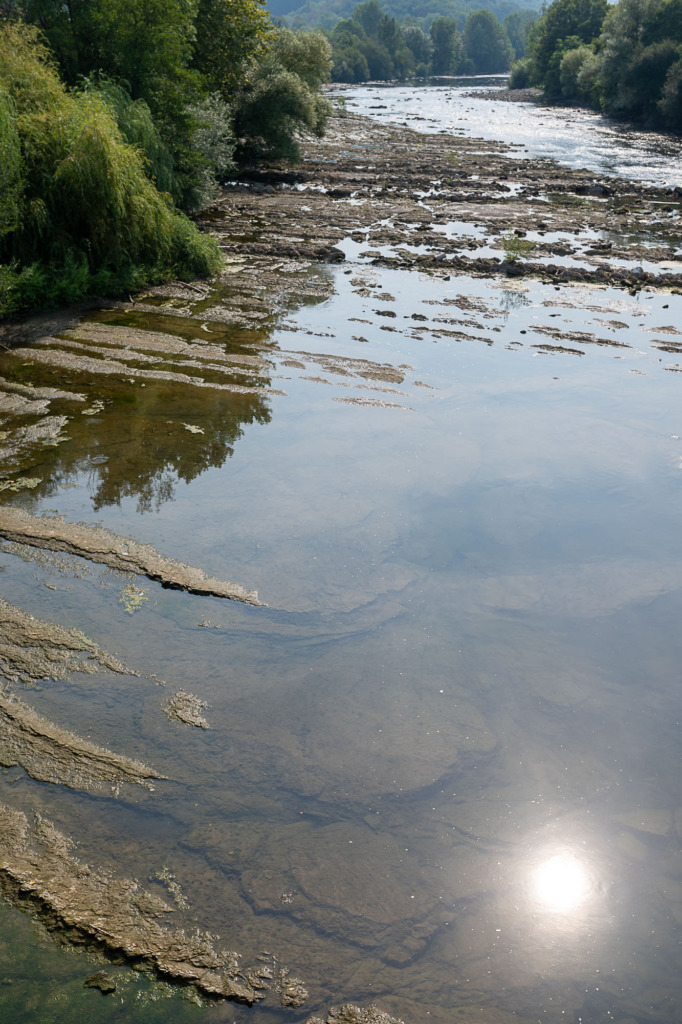 Le rivière du Salat, au plus bas historique...